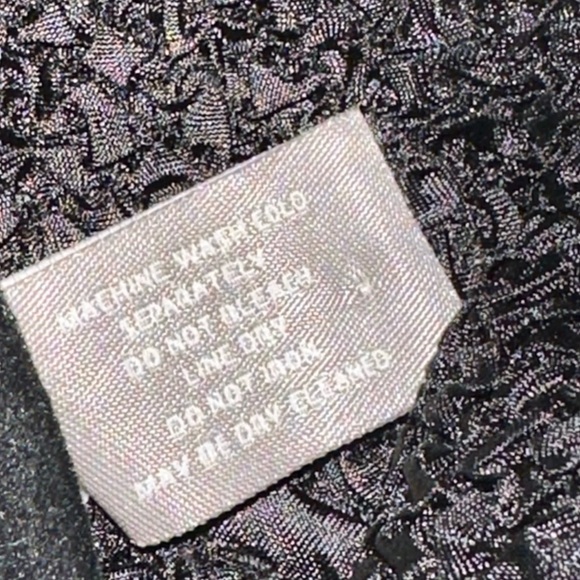 Chico's- Travelers Collection Black and Taupe blazer jacket Small (0) - Picture 8 of 8